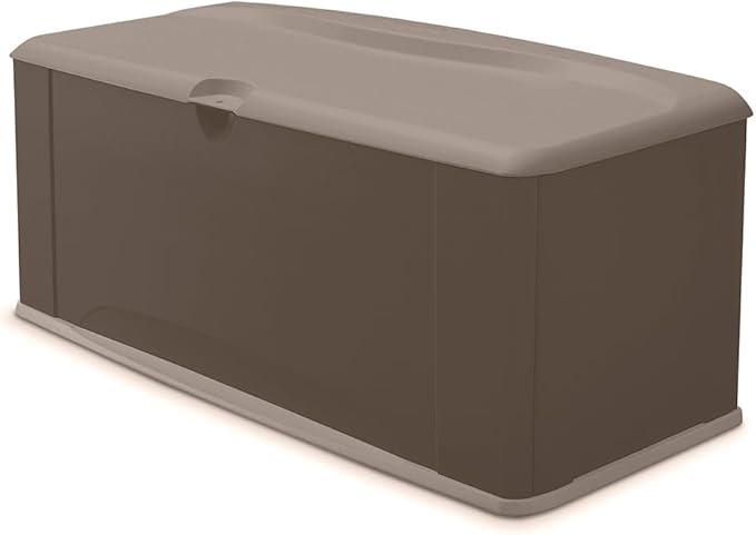 Rubbermaid Extra Large Resin Outdoor Storage Deck Box by Rubbermaid