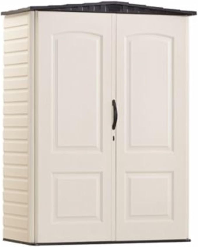 Rubbermaid Small Vertical Resin Outdoor Storage Shed by Rubbermaid