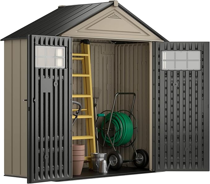 Rubbermaid Resin Outdoor Storage Shed - Image 3