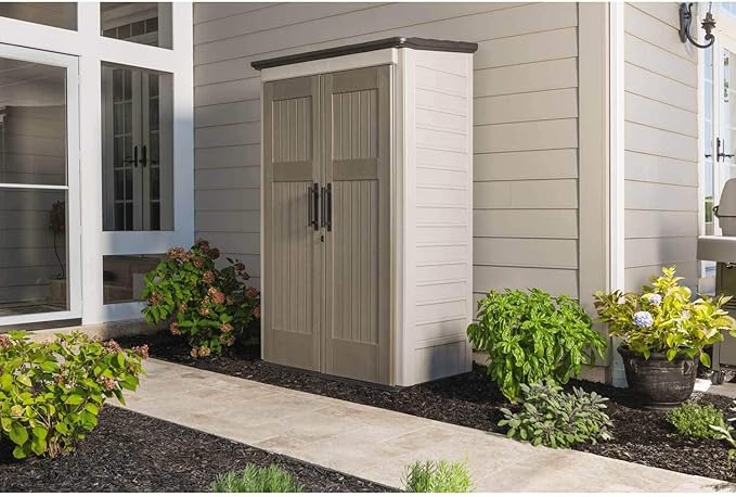 Rubbermaid Vertical Resin Outdoor Storage Shed - Image 2