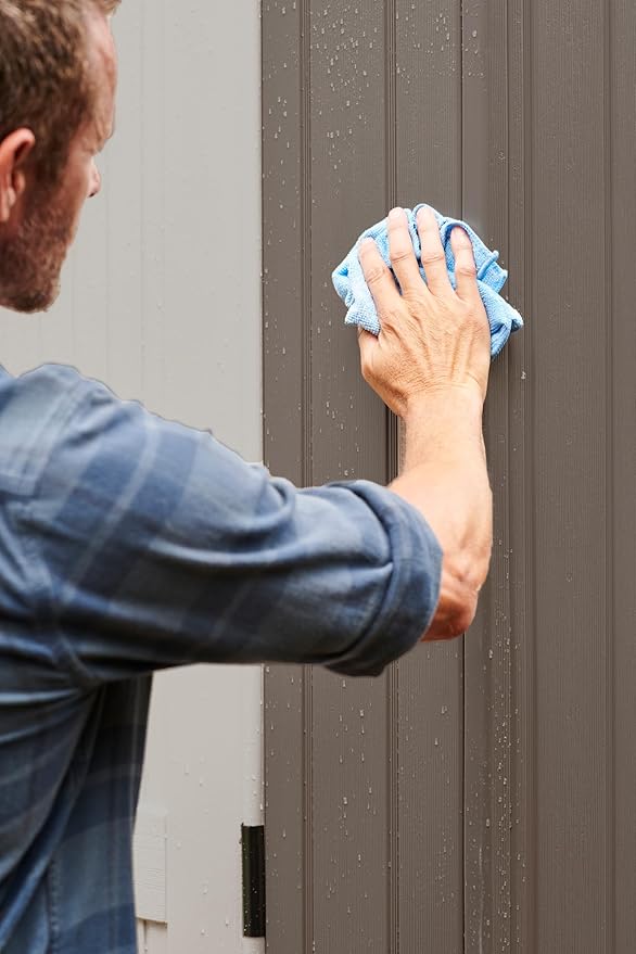 Rubbermaid Large Resin Outdoor Storage Shed - Image 2