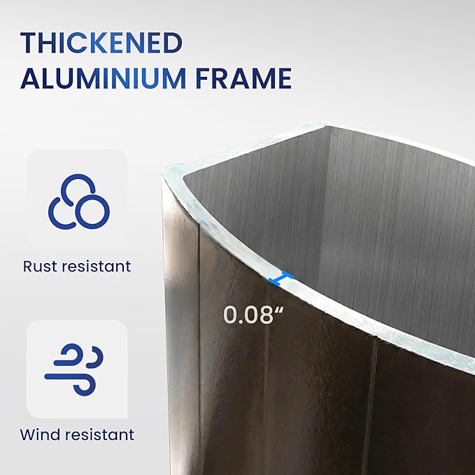 10 X 13 FT Cantilever Patio Umbrella - Image 9