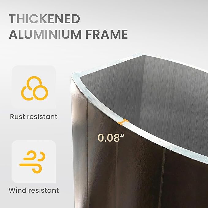 10 X 13 FT Cantilever Patio Umbrella - Image 9