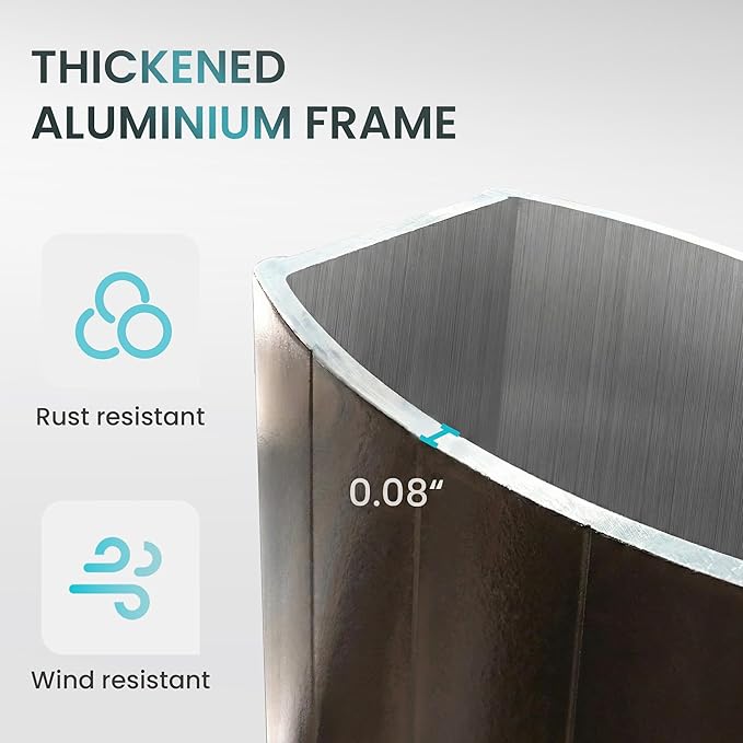 10 X 13 FT Cantilever Patio Umbrella - Image 9