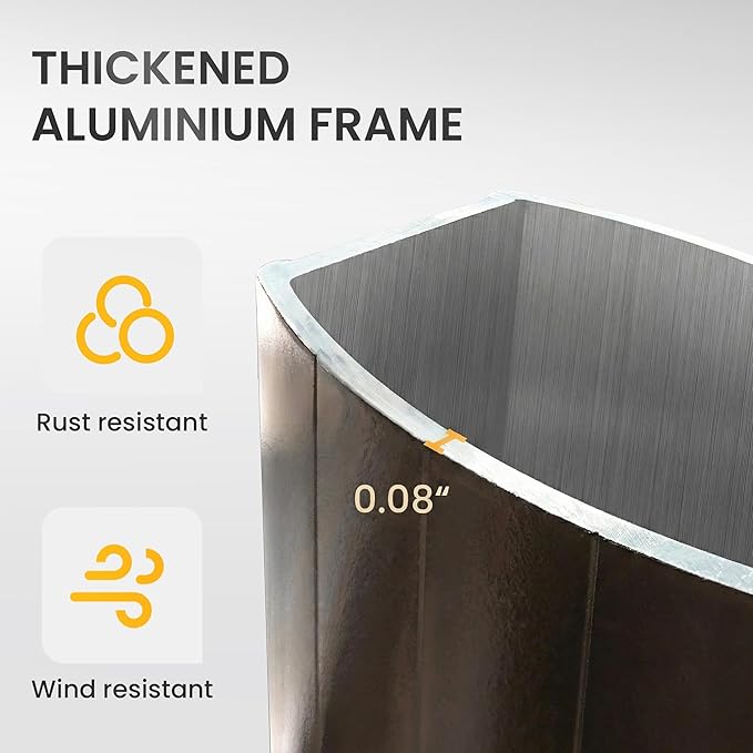 10 X 13 FT Cantilever Patio Umbrella - Image 9