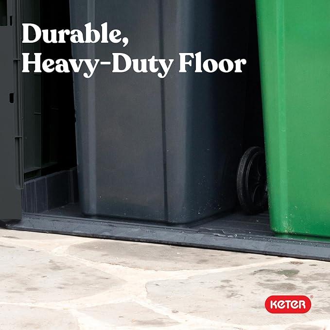 Keter Store-It-Out Prime 4.3 x 3.7 ft. Outdoor Resin Storage Shed - Image 14