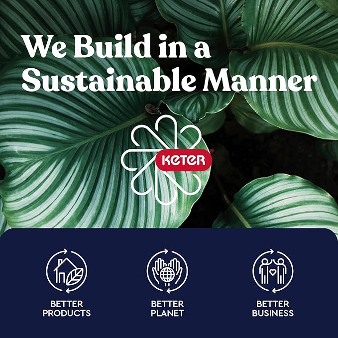 Keter Store-It-Out Prime 4.3 x 3.7 ft. Outdoor Resin Storage Shed - Image 15