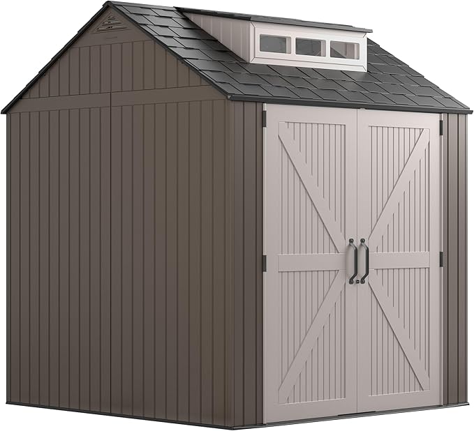 Rubbermaid Large Resin Outdoor Storage Shed by Rubbermaid