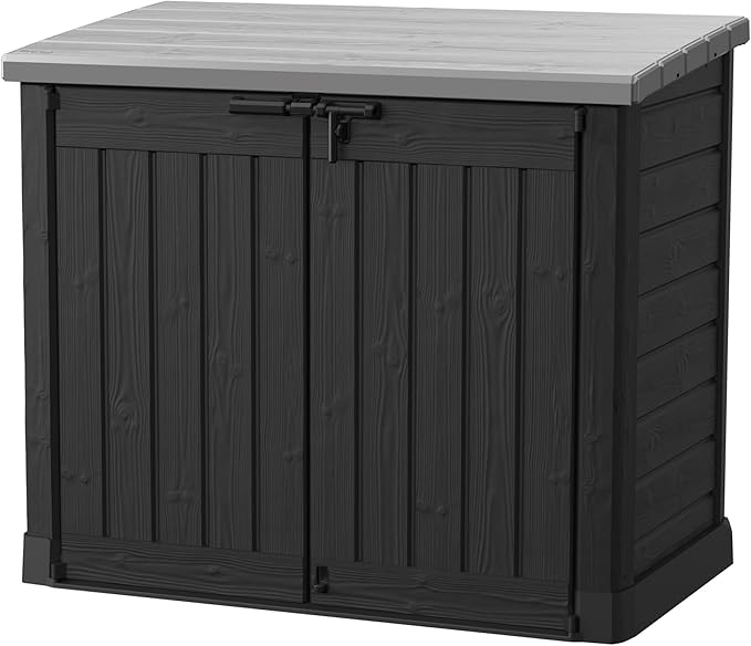 Keter Store-It-Out Prime XL 4.75 x 2.6 Foot Resin Outdoor Storage Shed by Keter