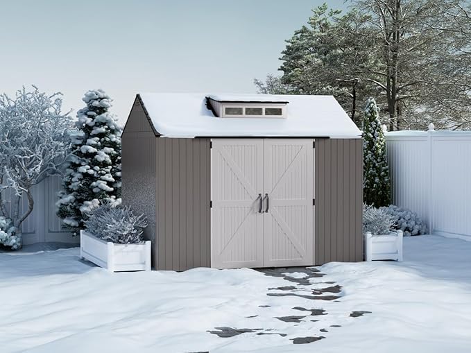 Rubbermaid Extra Large Resin Outdoor Storage Shed - Image 14