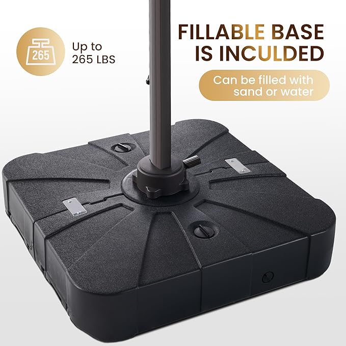 10 X 13 FT Cantilever Patio Umbrella - Image 5