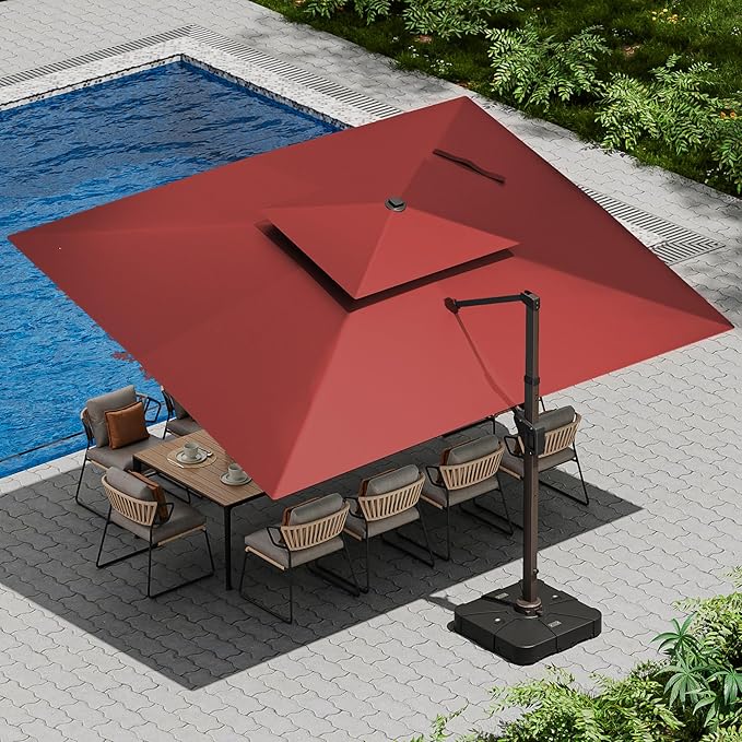 10 X 13 FT Cantilever Patio Umbrella by Ombrellon