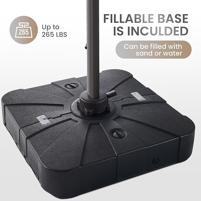 10 X 13 FT Cantilever Patio Umbrella - Image 5