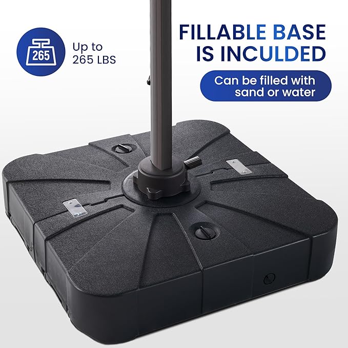 10 X 13 FT Cantilever Patio Umbrella - Image 5