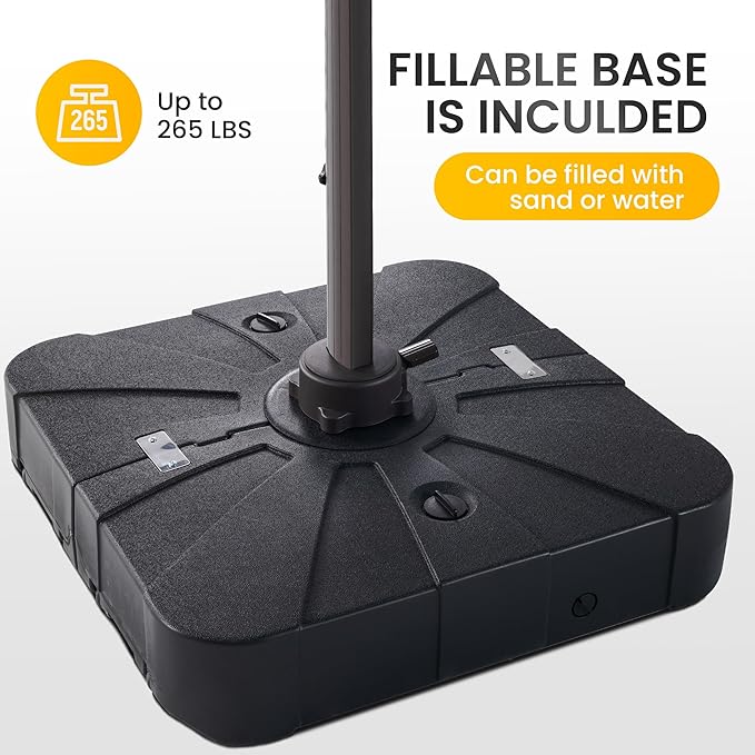 10 X 13 FT Cantilever Patio Umbrella - Image 5