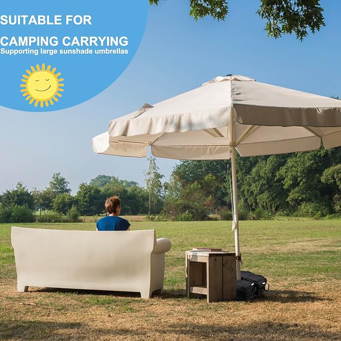 2 Pcs Quality Umbrella Base Weight, Umbrella Base Weights Sandbag, 80 Lb of - Image 6