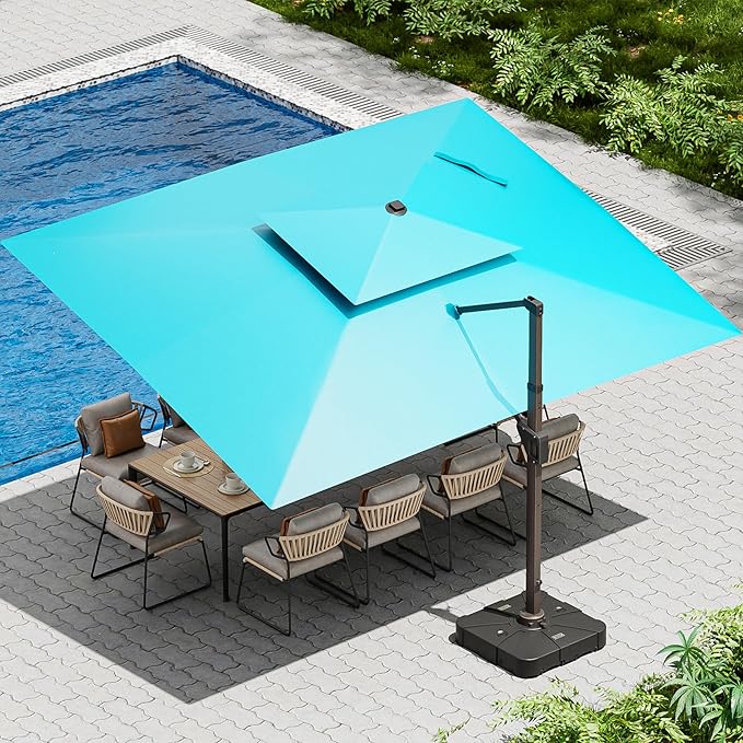 10 X 13 FT Cantilever Patio Umbrella by Ombrellon