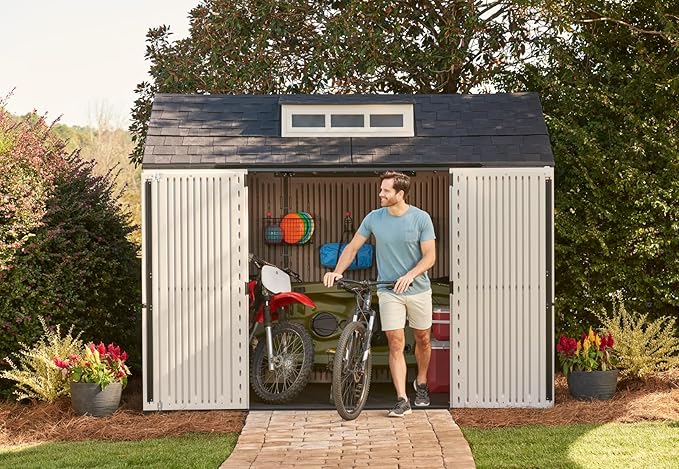 Rubbermaid Extra Large Resin Outdoor Storage Shed - Image 18