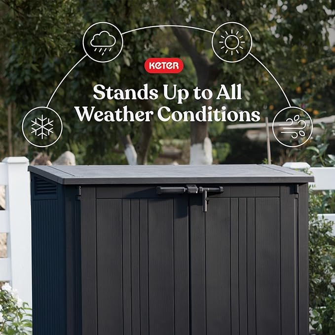 Keter Store-It-Out Prime 4.3 x 3.7 ft. Outdoor Resin Storage Shed - Image 3