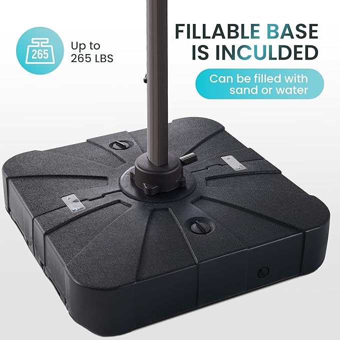 10 X 13 FT Cantilever Patio Umbrella - Image 5