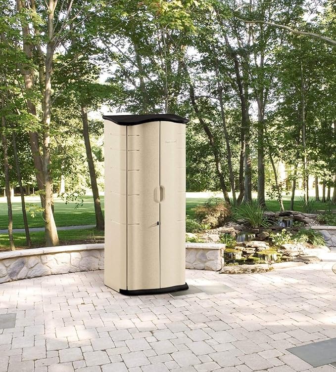 Rubbermaid Compact Vertical Resin Storage Shed - Image 2