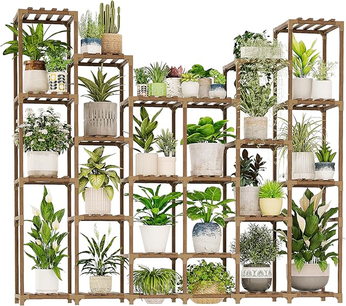 22 Tiers Plant Shelf for Plants Large Indoor Plant Stand Plant Rack Extra Large by Gentingbro