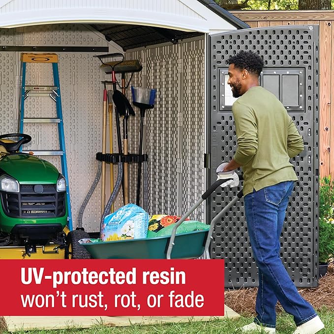 Rubbermaid Resin Outdoor Storage Shed - Image 5