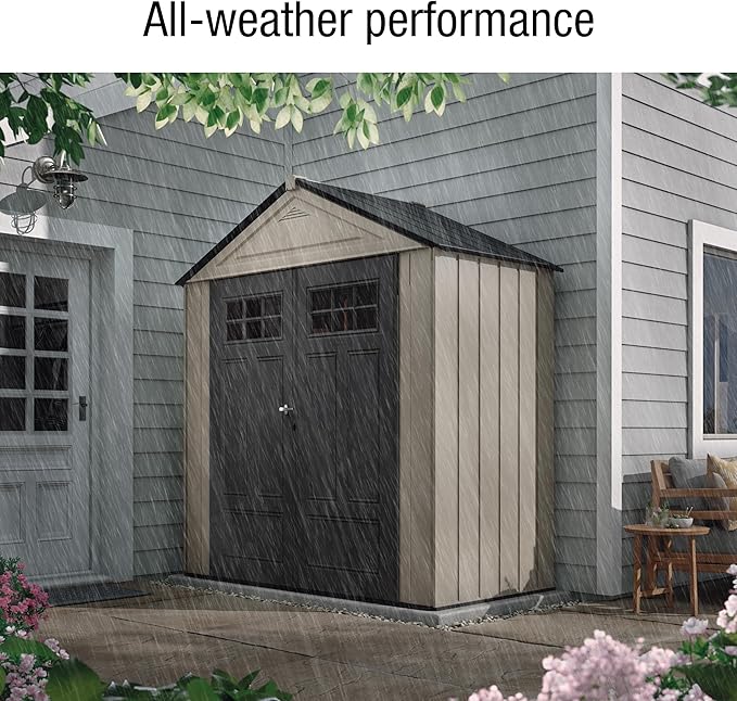 Rubbermaid Resin Outdoor Storage Shed - Image 5