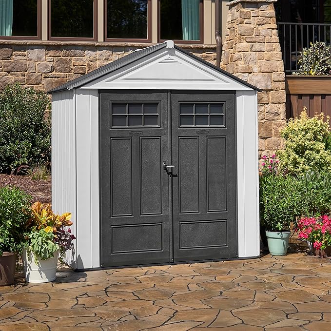 Rubbermaid Resin Outdoor Storage Shed - Image 9