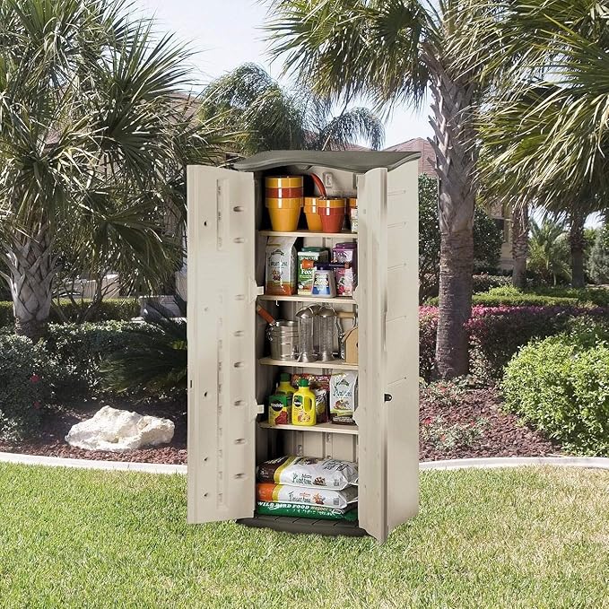 Rubbermaid Compact Vertical Resin Storage Shed - Image 4