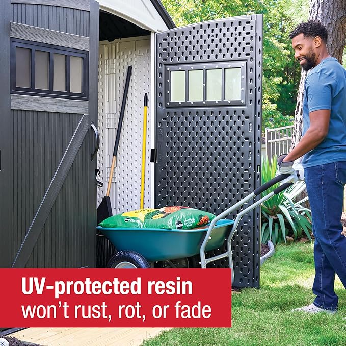 Rubbermaid Resin Outdoor Storage Shed - Image 5