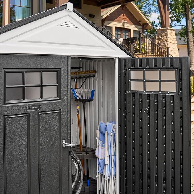 Rubbermaid Resin Outdoor Storage Shed - Image 11