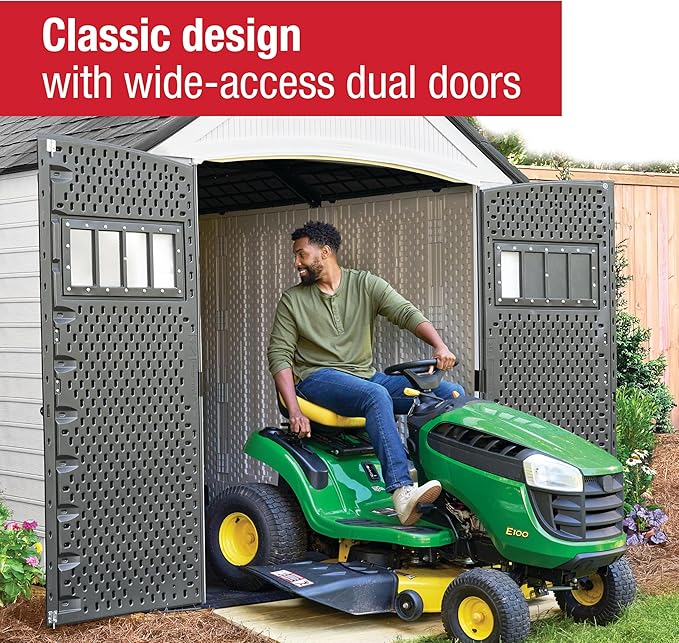 Rubbermaid Resin Outdoor Storage Shed - Image 7