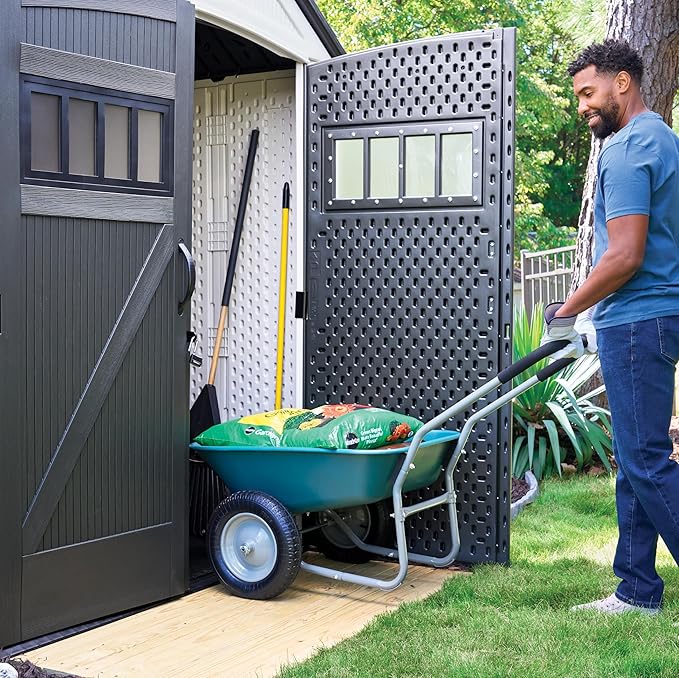 Rubbermaid Resin Outdoor Storage Shed - Image 10